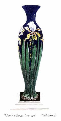 Weller Vase Project Painting